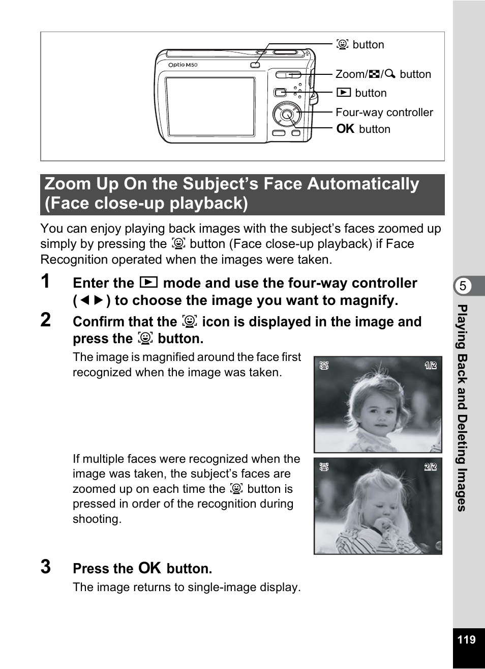 Pentax Optio M50 User Manual | Page 121 / 212