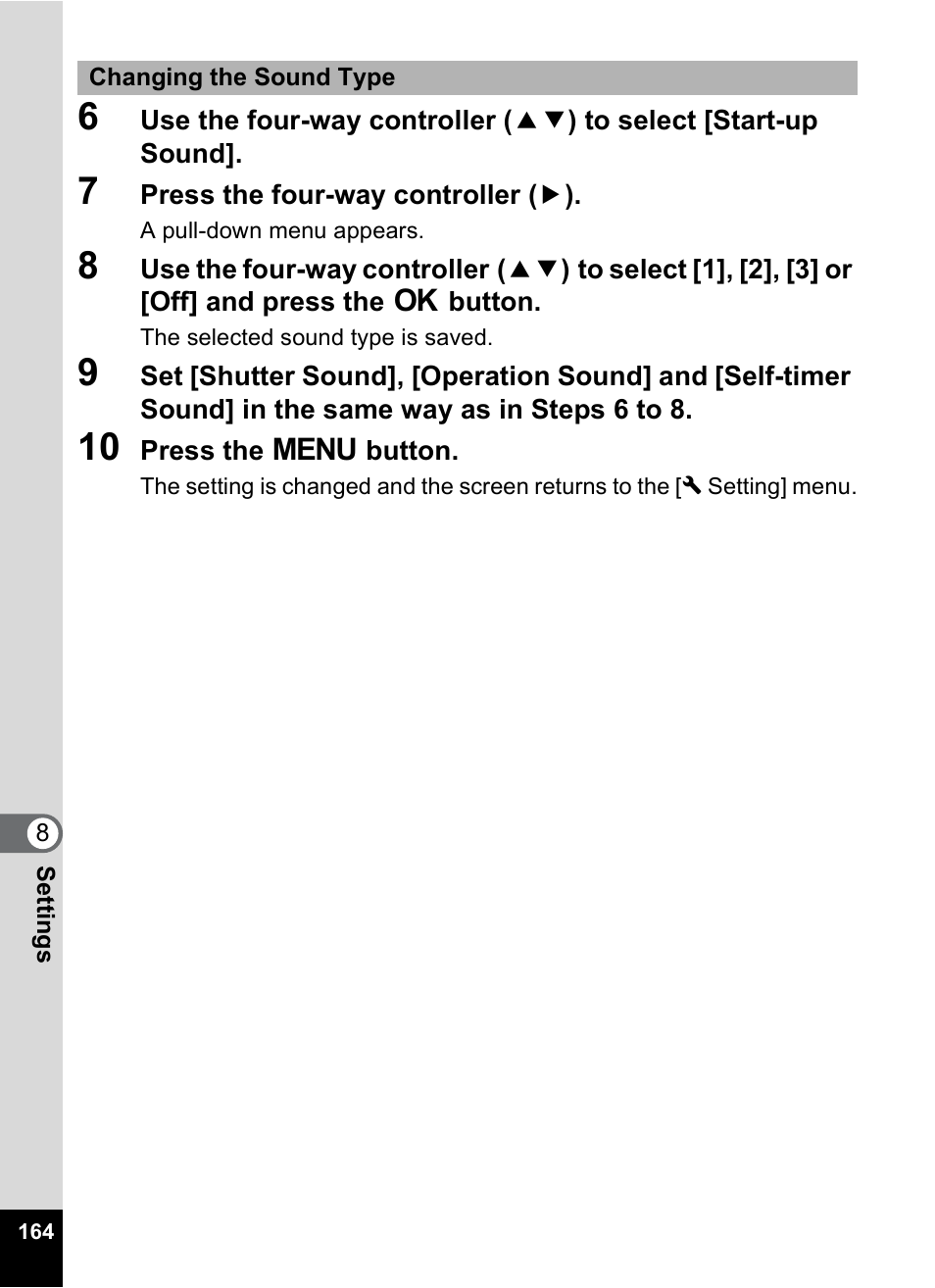 Pentax Optio M50 User Manual | Page 166 / 212