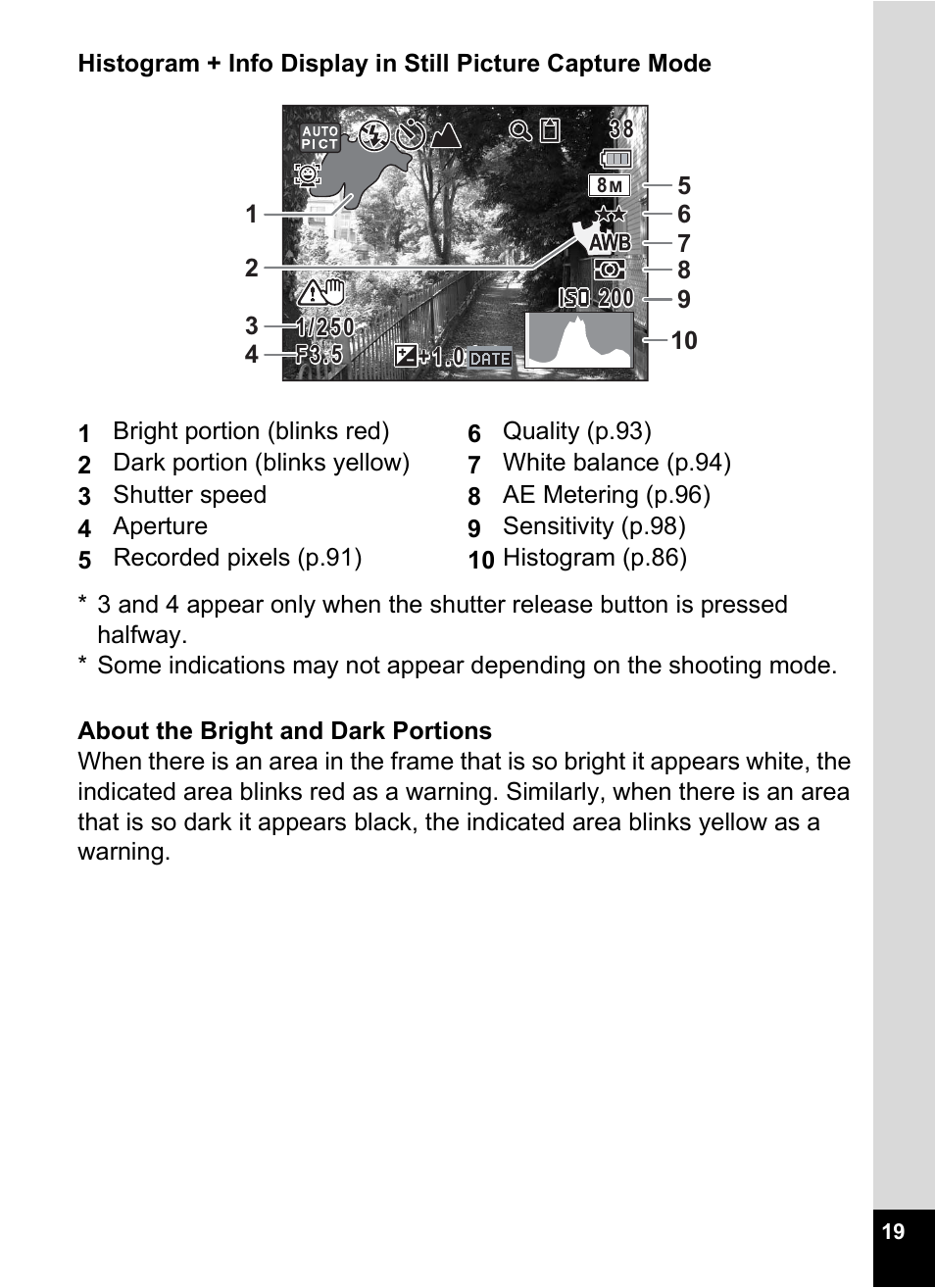 Pentax Optio M50 User Manual | Page 21 / 212