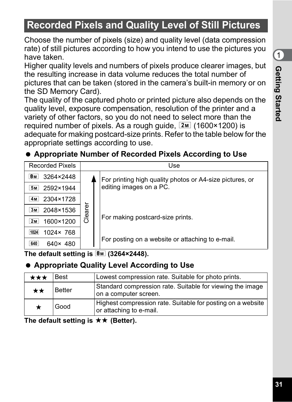 Pentax Optio M50 User Manual | Page 33 / 212