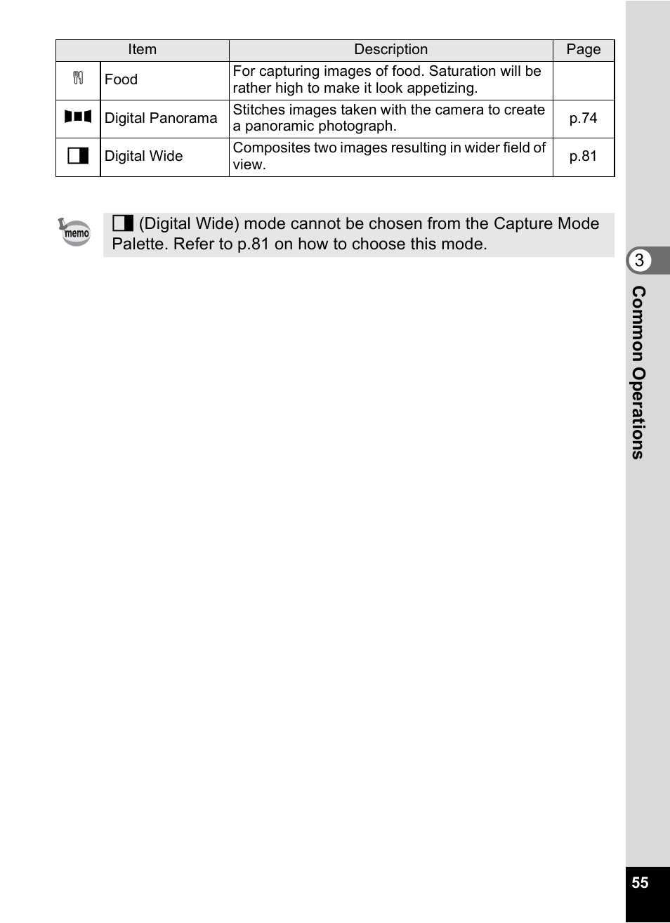 Pentax Optio M50 User Manual | Page 57 / 212