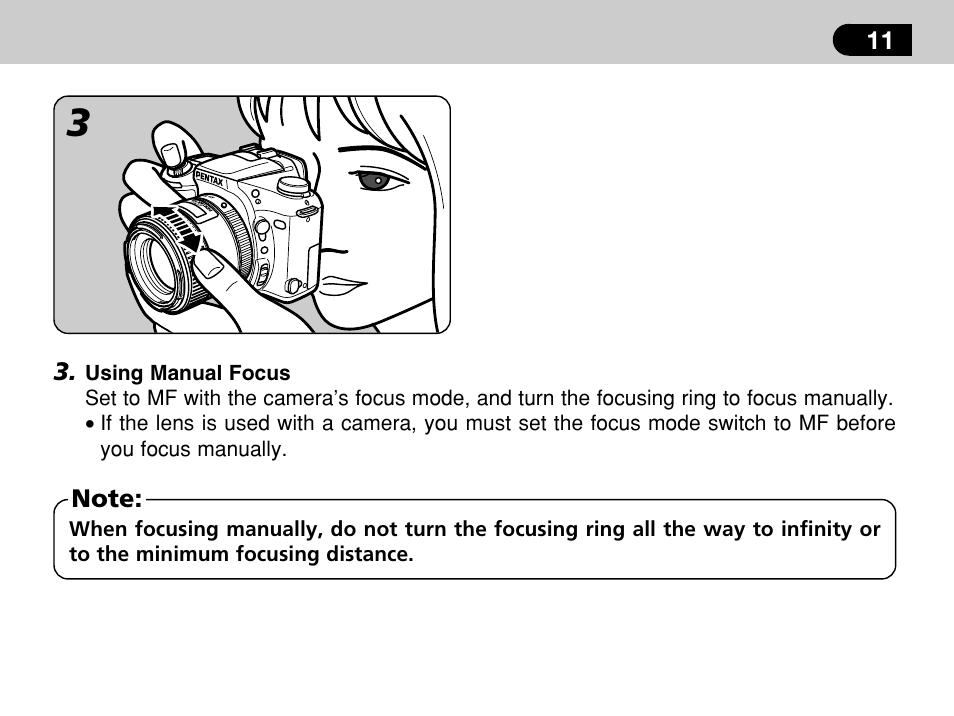 Pentax -D User Manual | Page 13 / 28