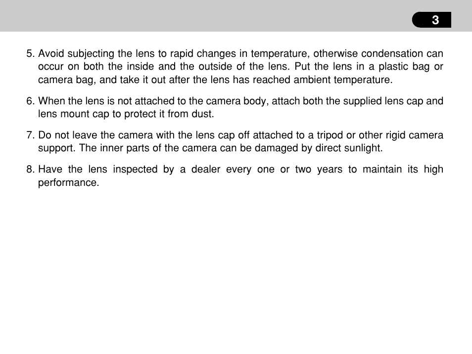 Pentax -D User Manual | Page 5 / 28