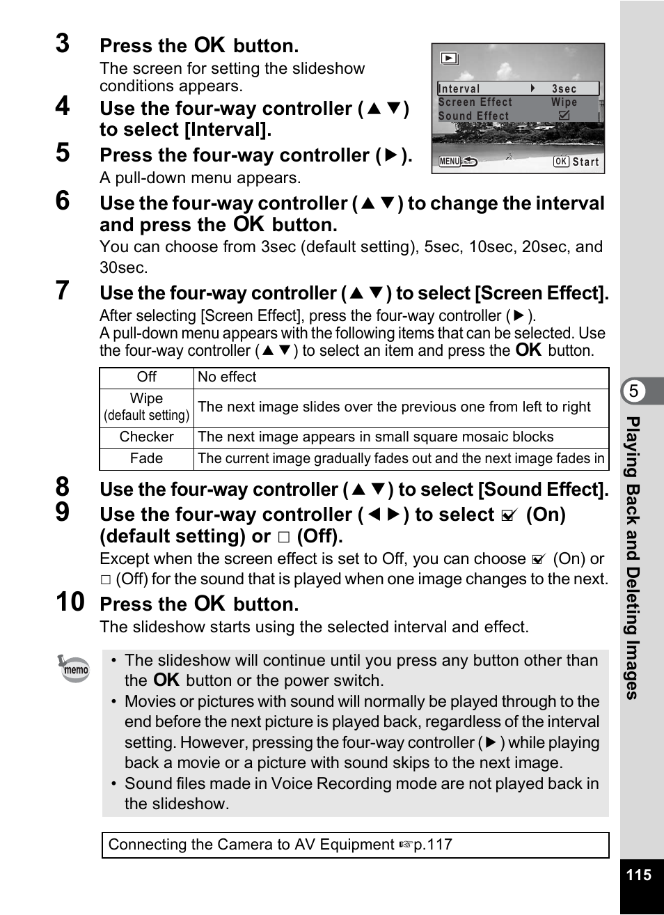 Pentax Optio V10 User Manual | Page 117 / 192