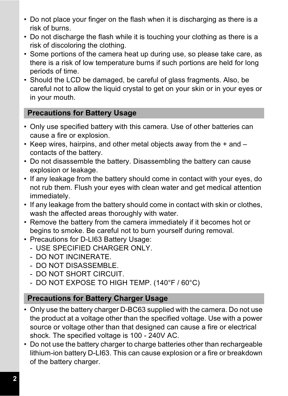 Pentax Optio V10 User Manual | Page 4 / 192