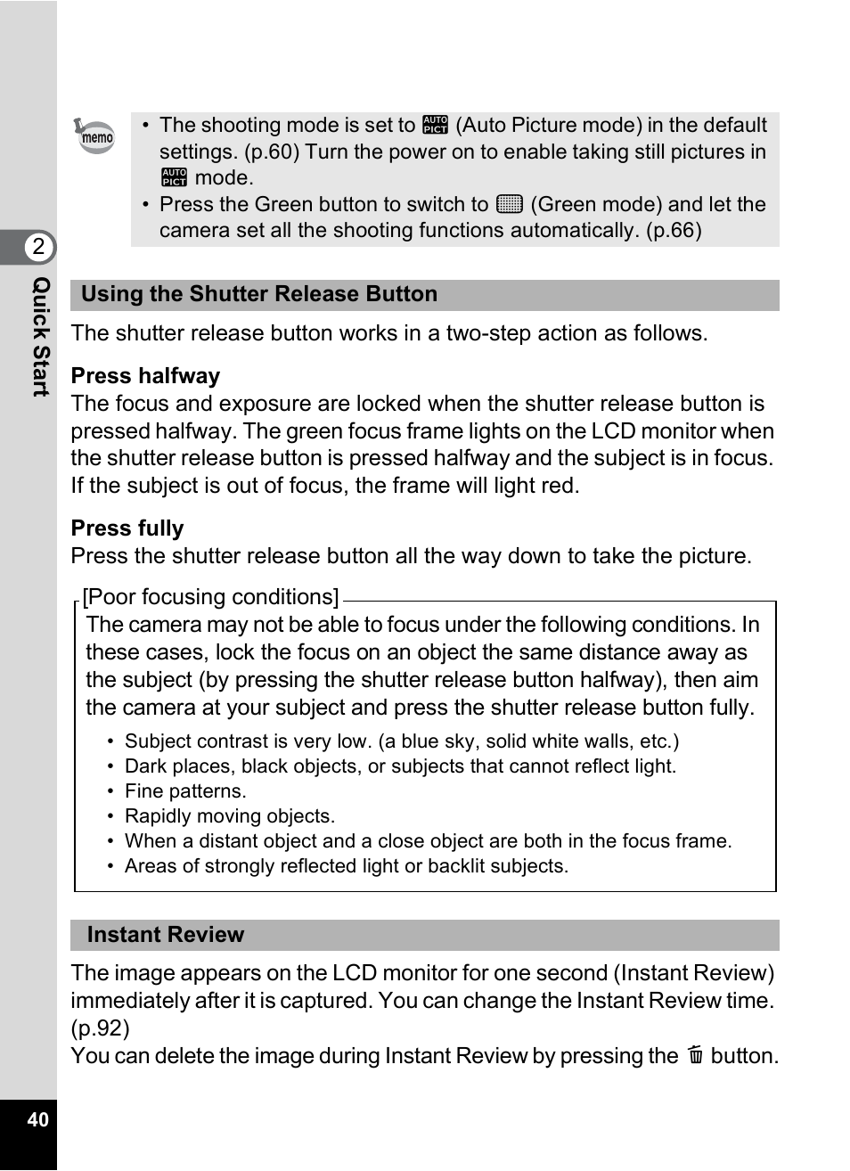 Pentax Optio V10 User Manual | Page 42 / 192