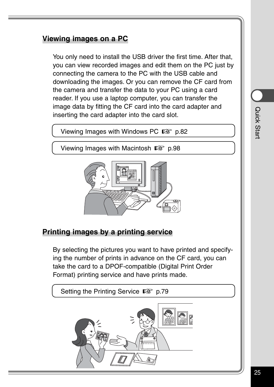Pentax Optio 230 User Manual | Page 27 / 124