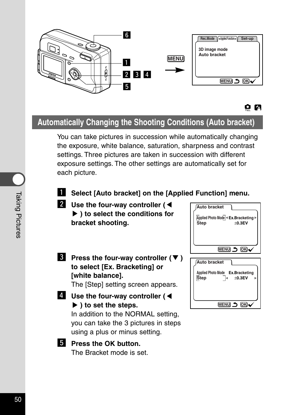 Pentax Optio 230 User Manual | Page 52 / 124