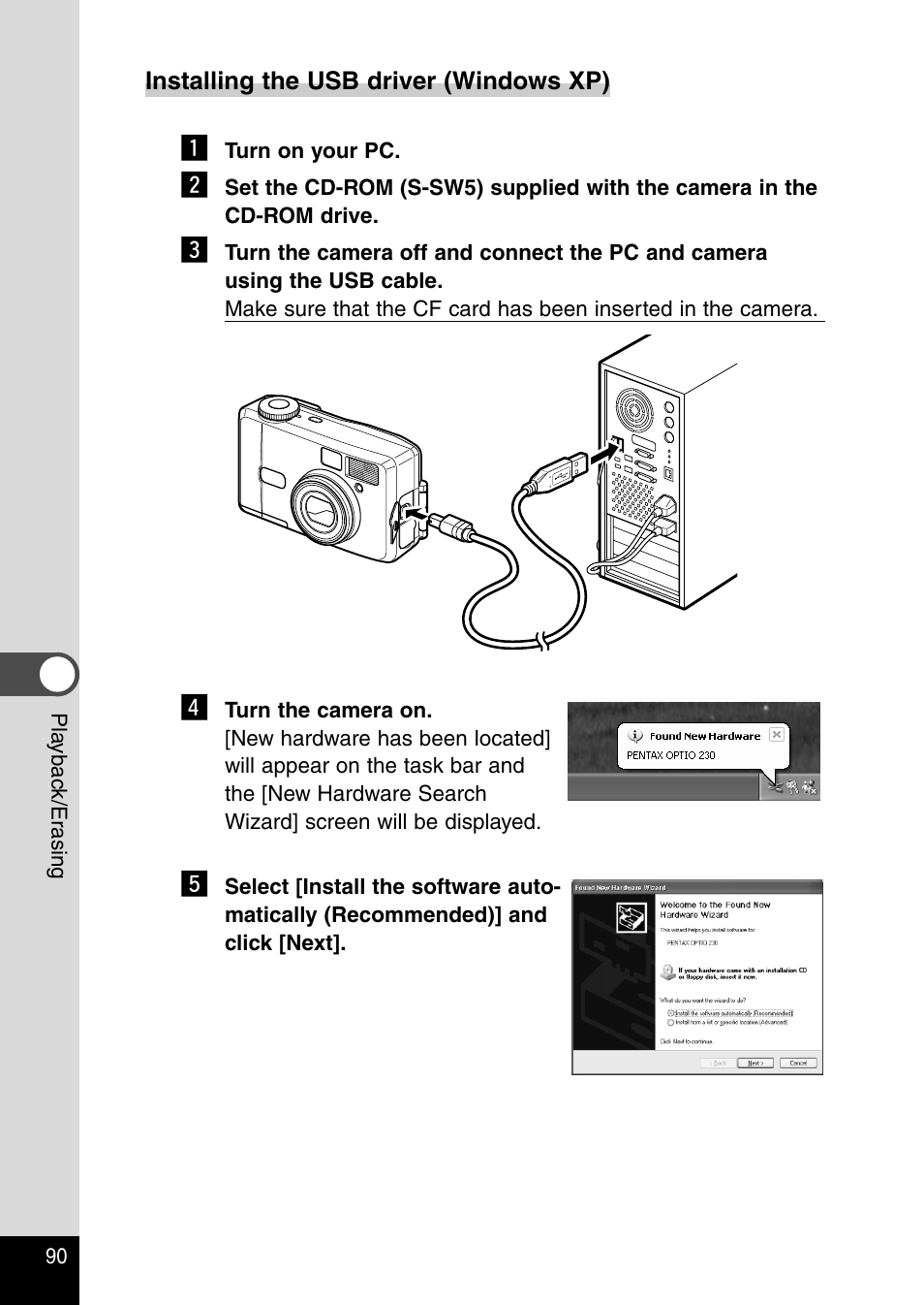 Pentax Optio 230 User Manual | Page 92 / 124