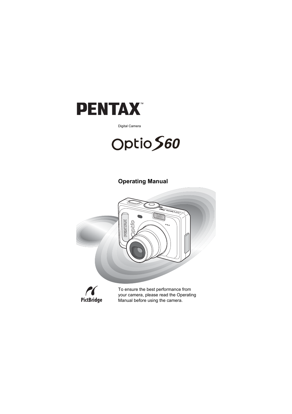 Pentax Model Optio S60 User Manual | 156 pages