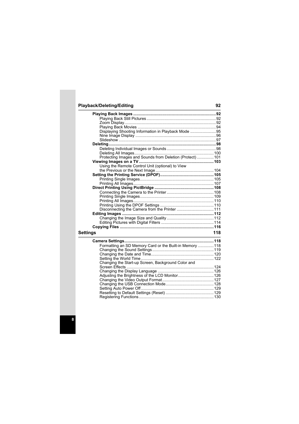 Pentax Model Optio S60 User Manual | Page 10 / 156