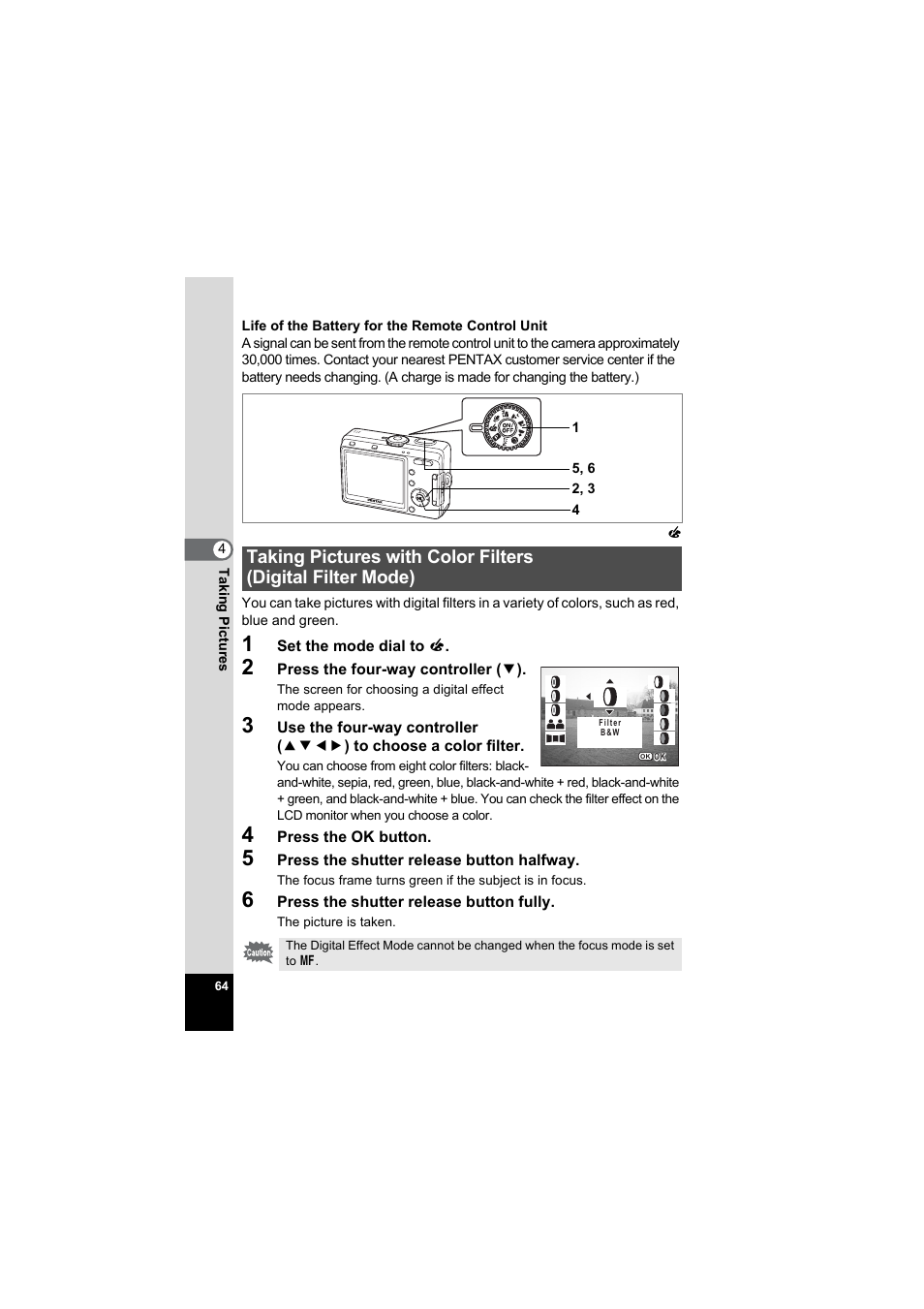 P.64 | Pentax Model Optio S60 User Manual | Page 66 / 156