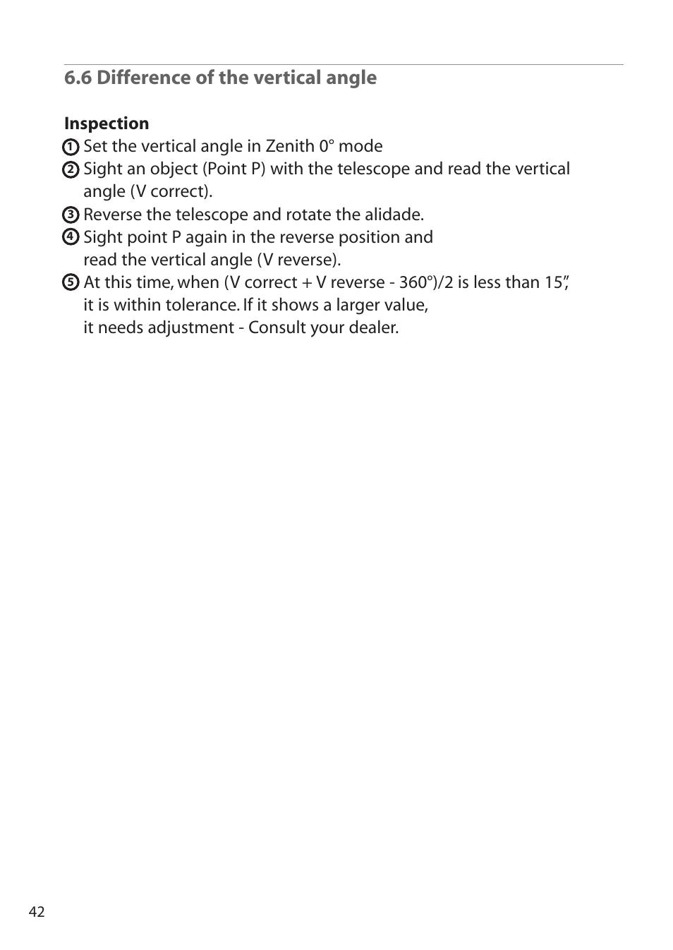 6 difference of the vertical angle | Pentax ETH-310 User Manual | Page 42 / 48