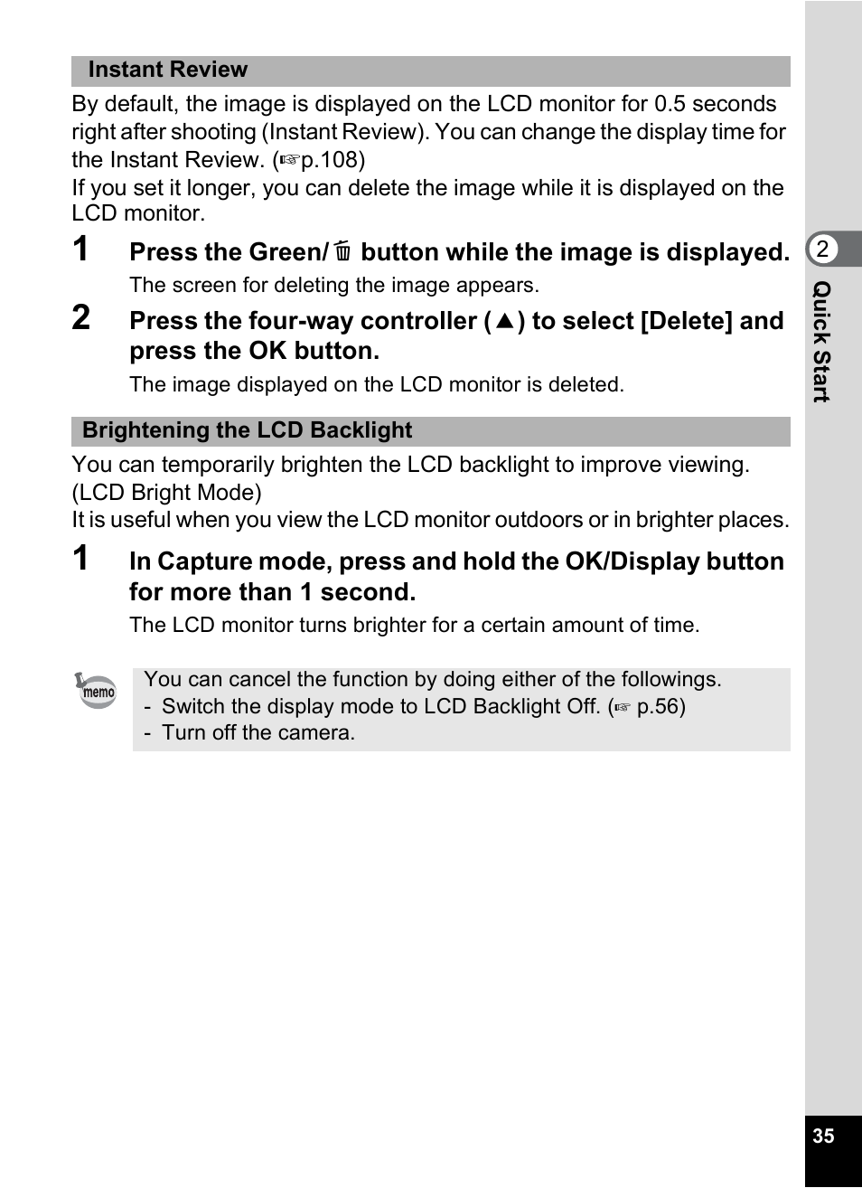 Pentax Optio S10 User Manual | Page 37 / 208