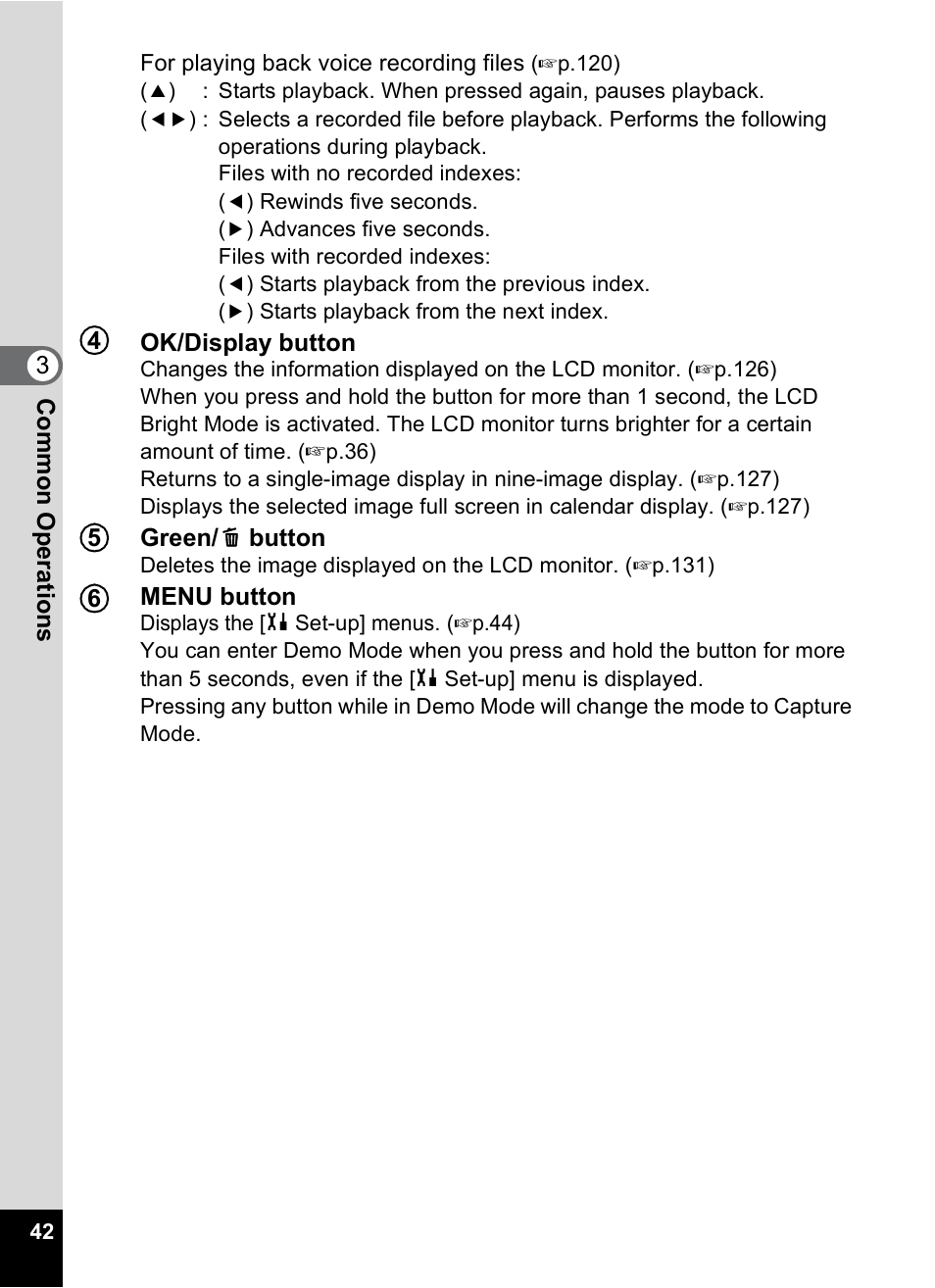 Pentax Optio S10 User Manual | Page 44 / 208