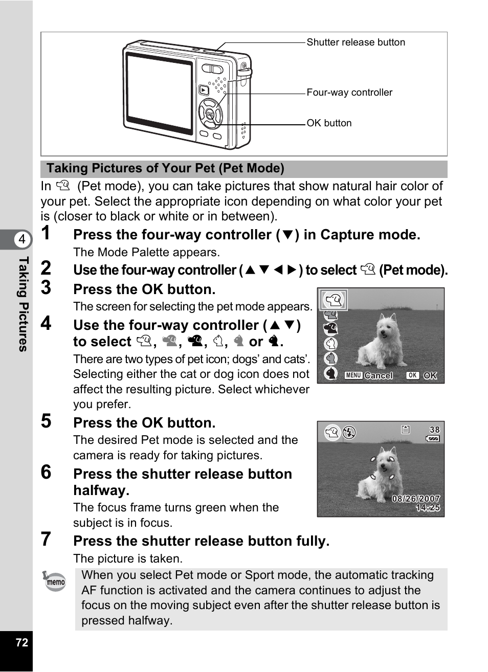 T. (p.72 | Pentax Optio S10 User Manual | Page 74 / 208