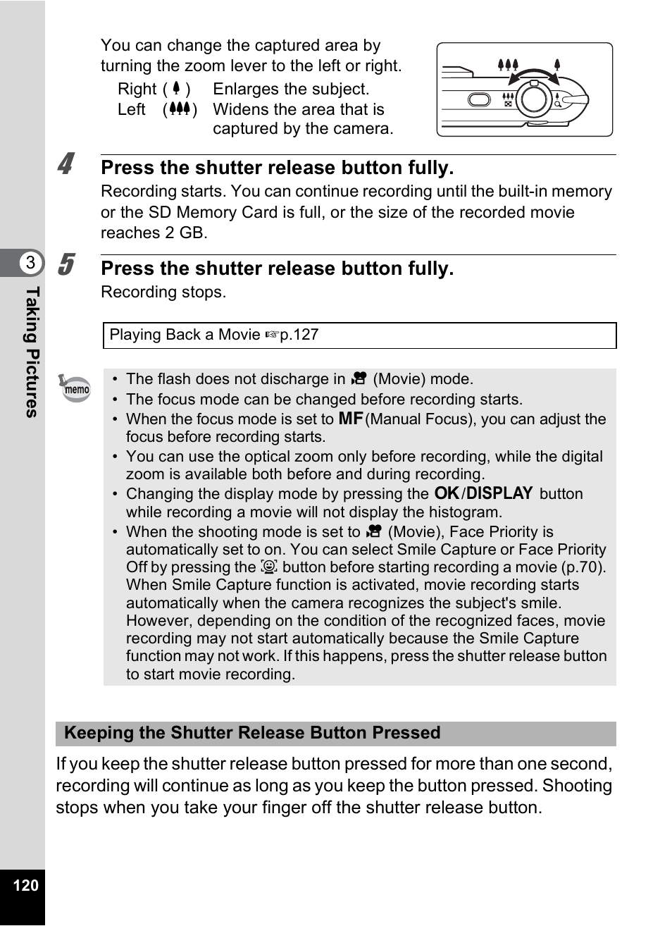 Pentax Digtial Camera Optio P70 User Manual | Page 122 / 256