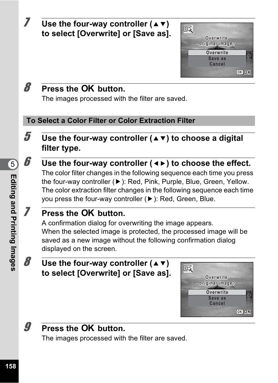 Pentax Digtial Camera Optio P70 User Manual | Page 160 / 256