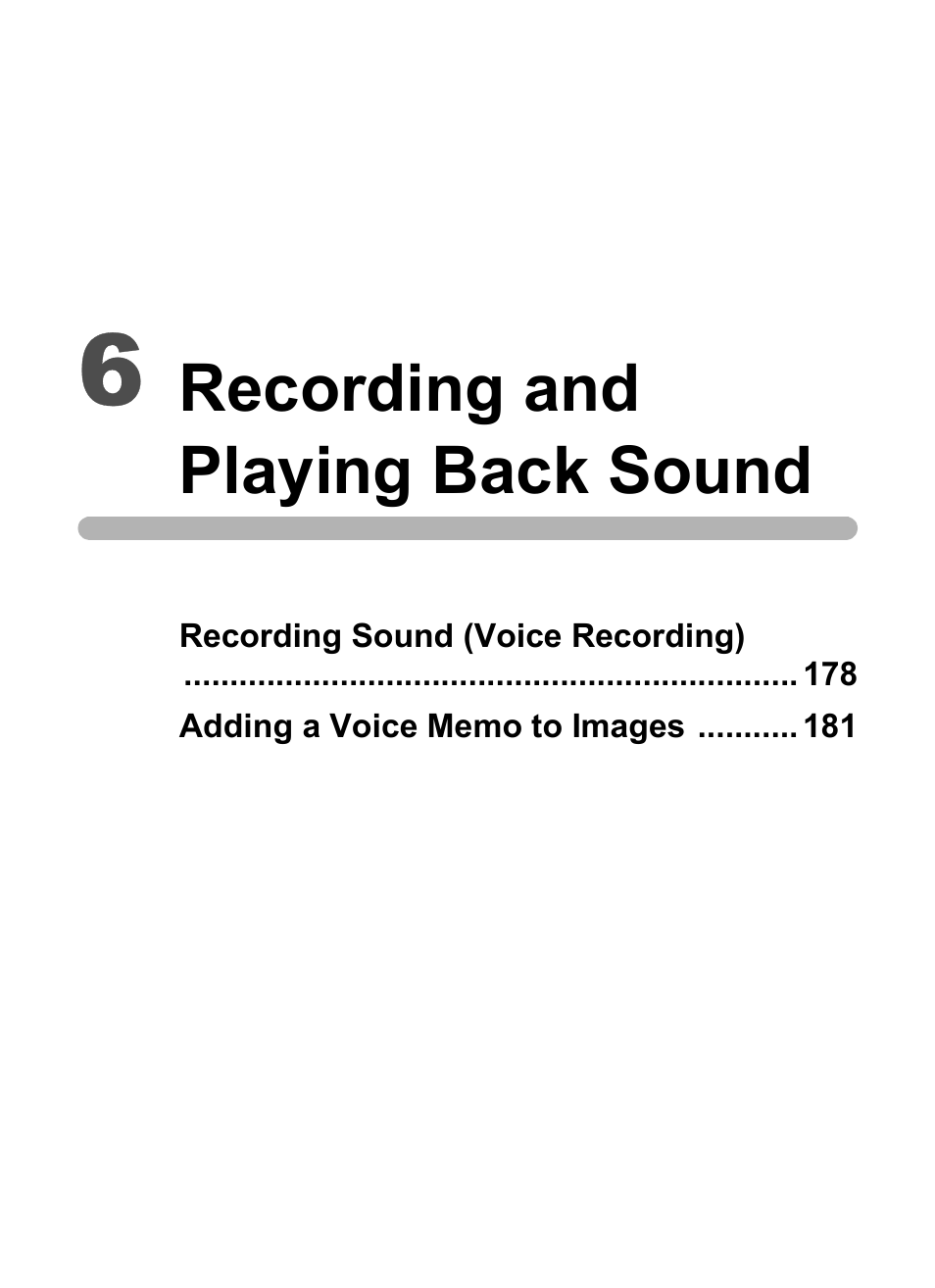 Recording and playing back sound | Pentax Digtial Camera Optio P70 User Manual | Page 179 / 256