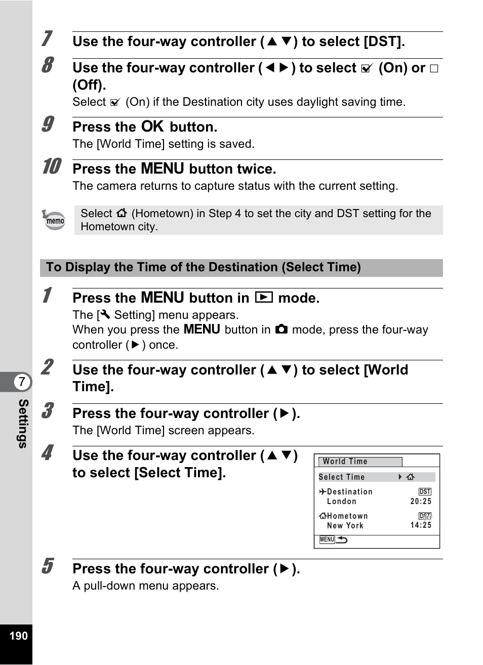 Pentax Digtial Camera Optio P70 User Manual | Page 192 / 256