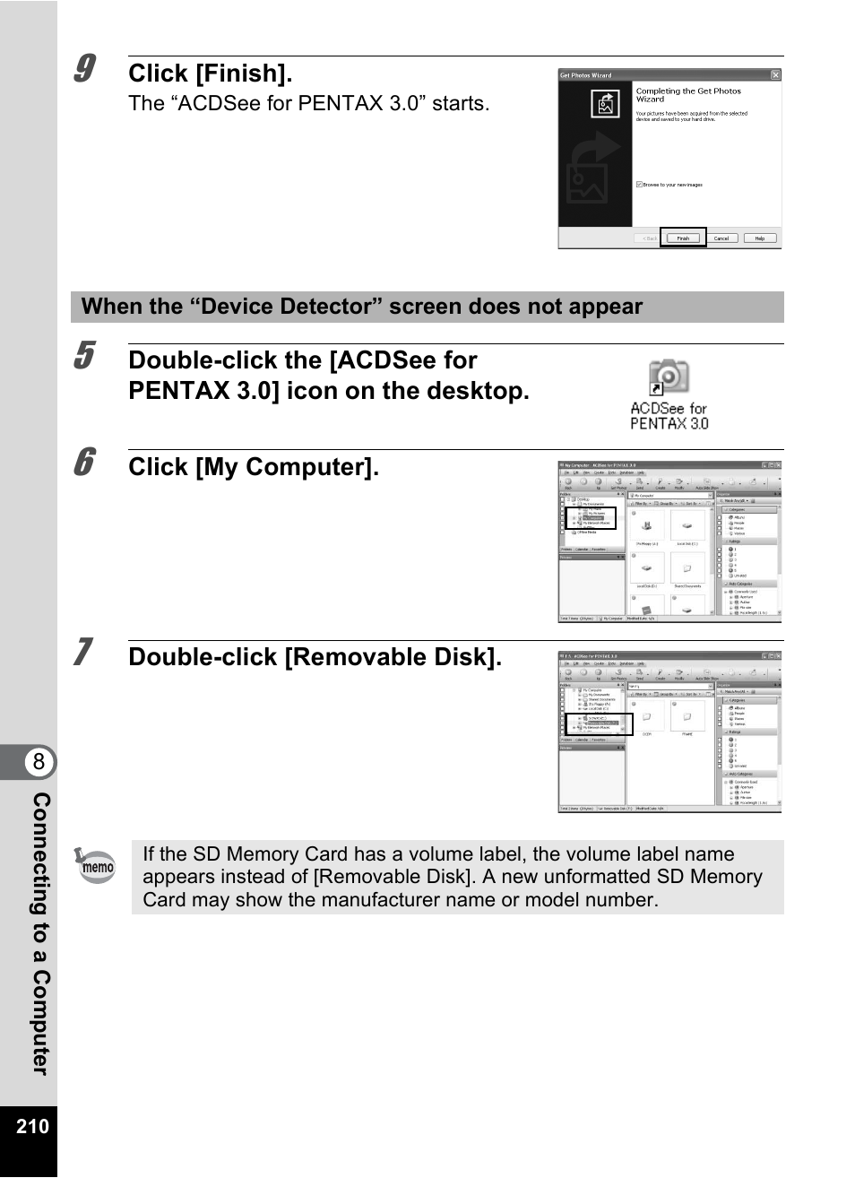 Pentax Digtial Camera Optio P70 User Manual | Page 212 / 256