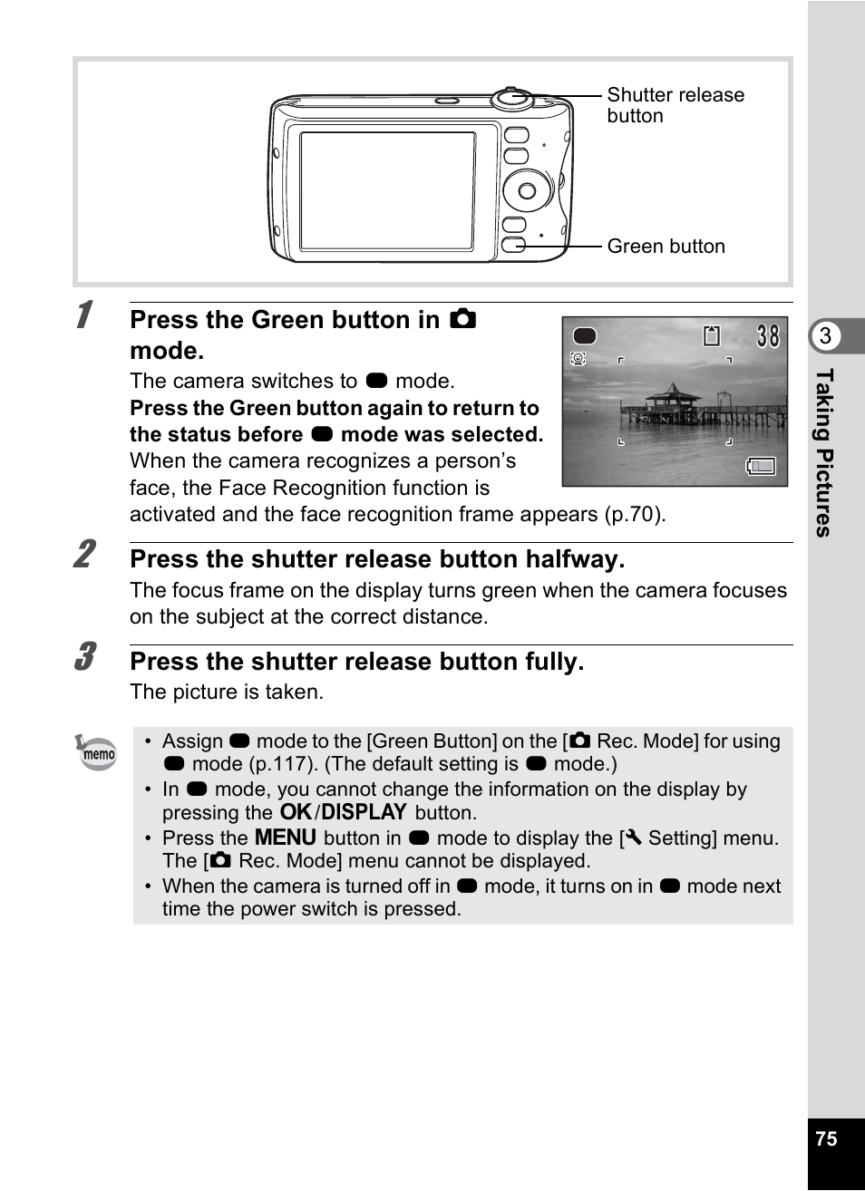 Pentax Digtial Camera Optio P70 User Manual | Page 77 / 256