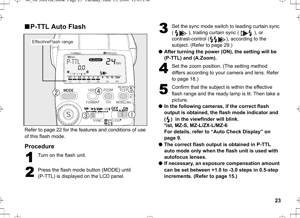 Pentax AF-360FGZ User Manual | Page 25 / 96