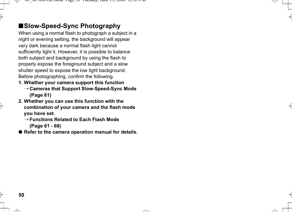 Nslow-speed-sync photography | Pentax AF-360FGZ User Manual | Page 52 / 96