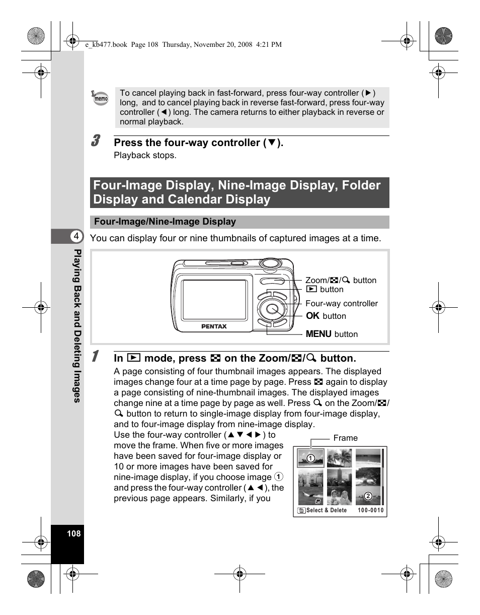 Pentax Optio E70 User Manual | Page 110 / 225