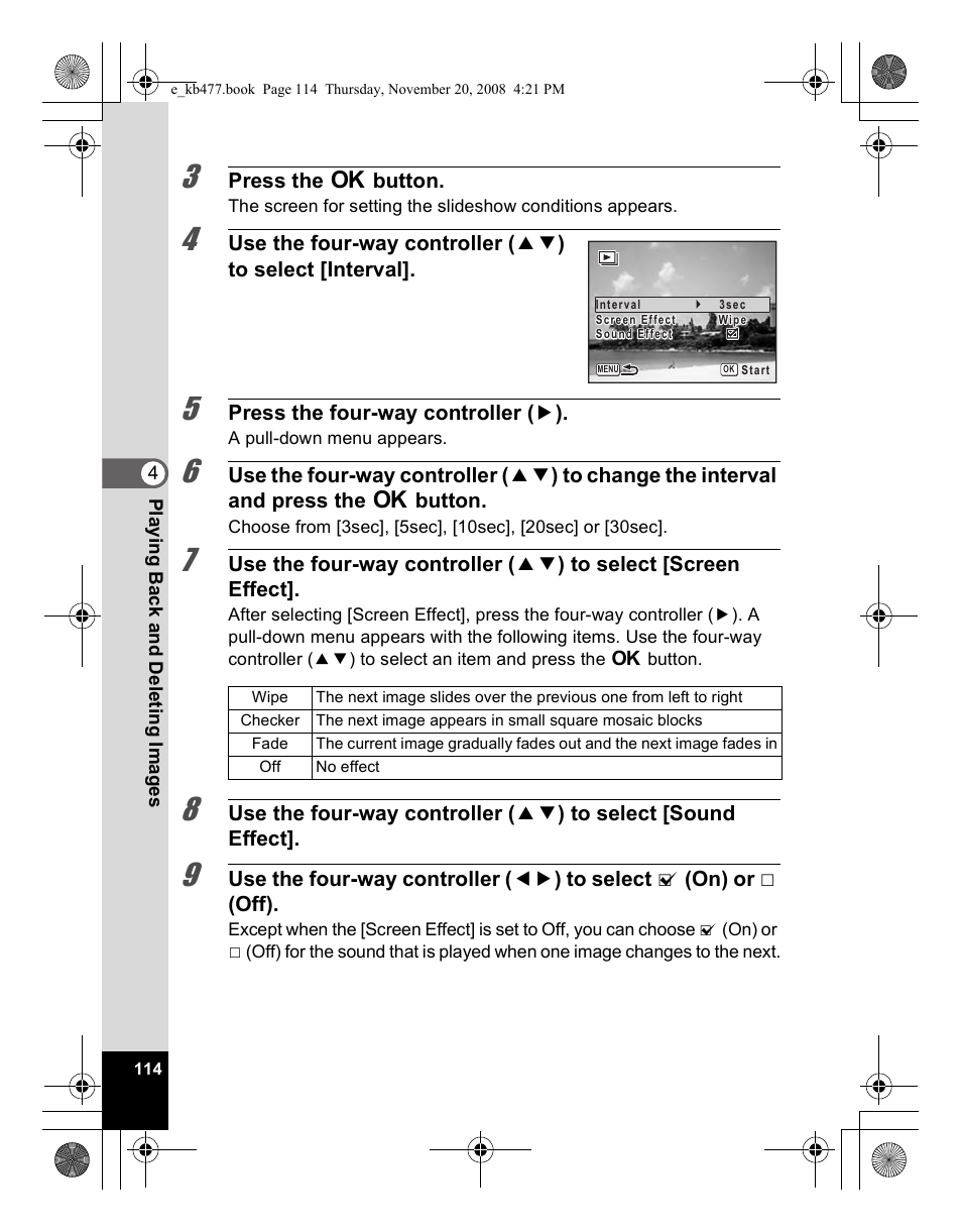 Pentax Optio E70 User Manual | Page 116 / 225