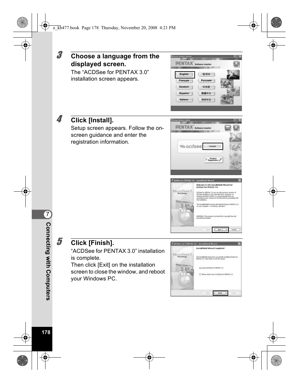 Pentax Optio E70 User Manual | Page 180 / 225