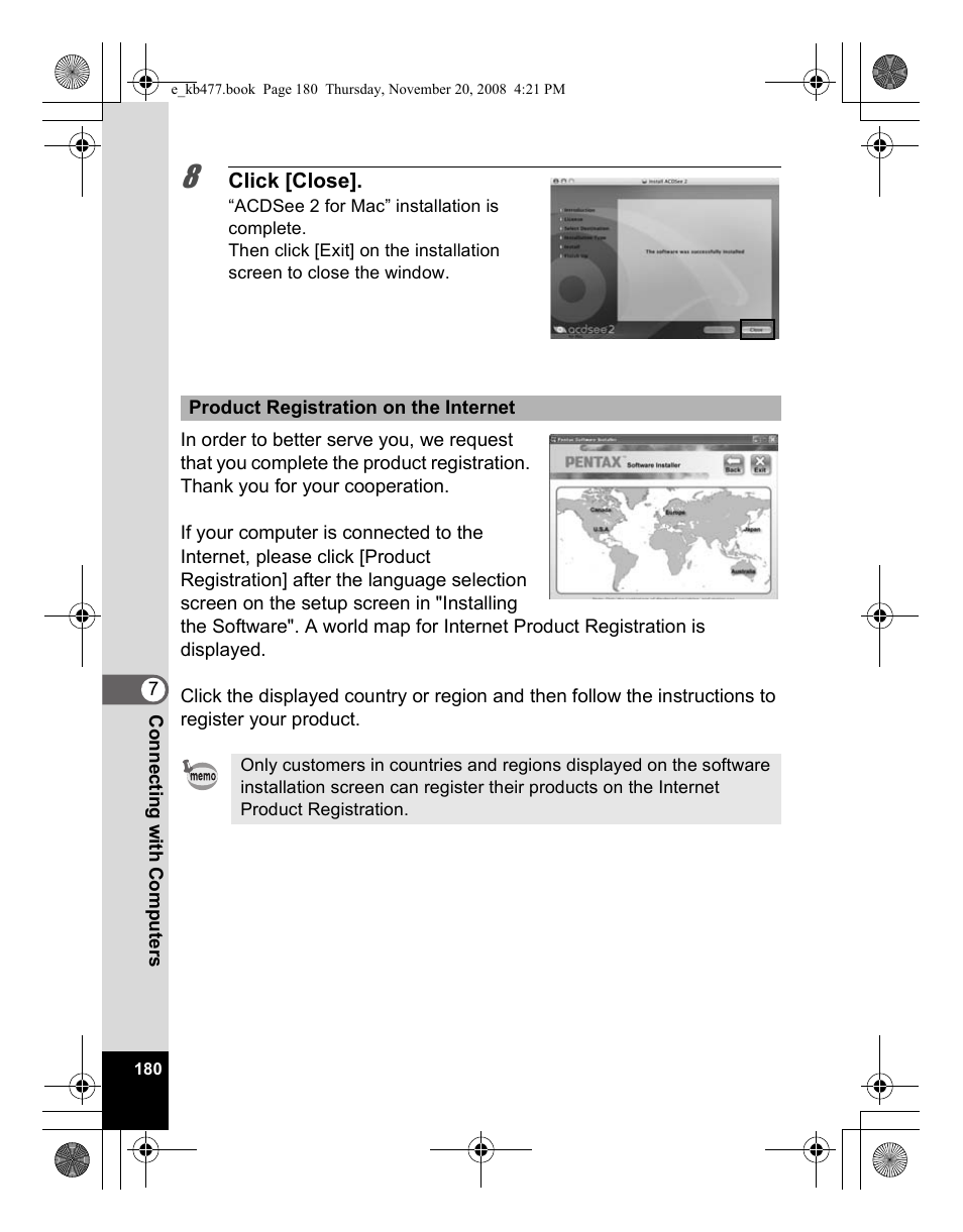 Pentax Optio E70 User Manual | Page 182 / 225