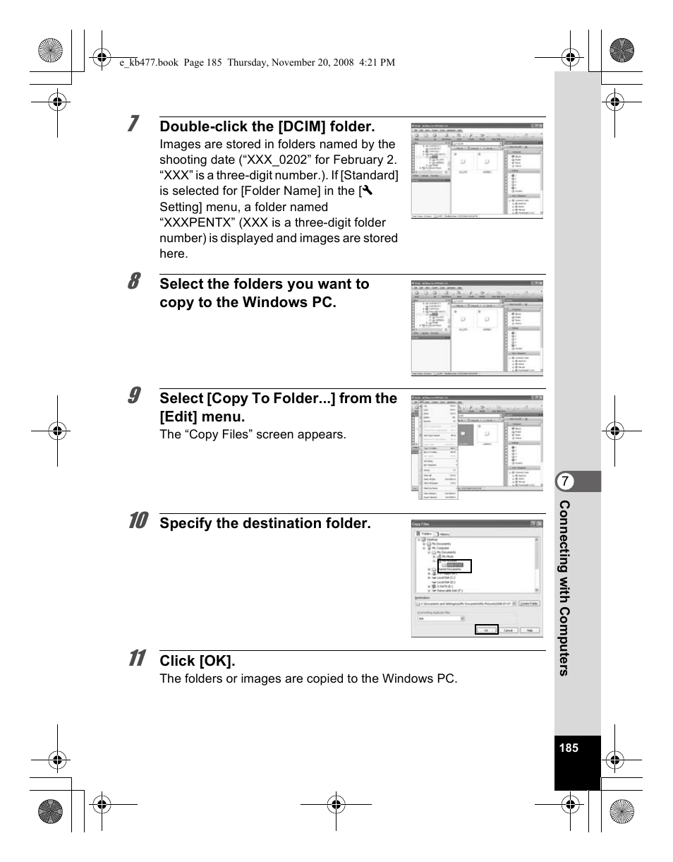 Pentax Optio E70 User Manual | Page 187 / 225