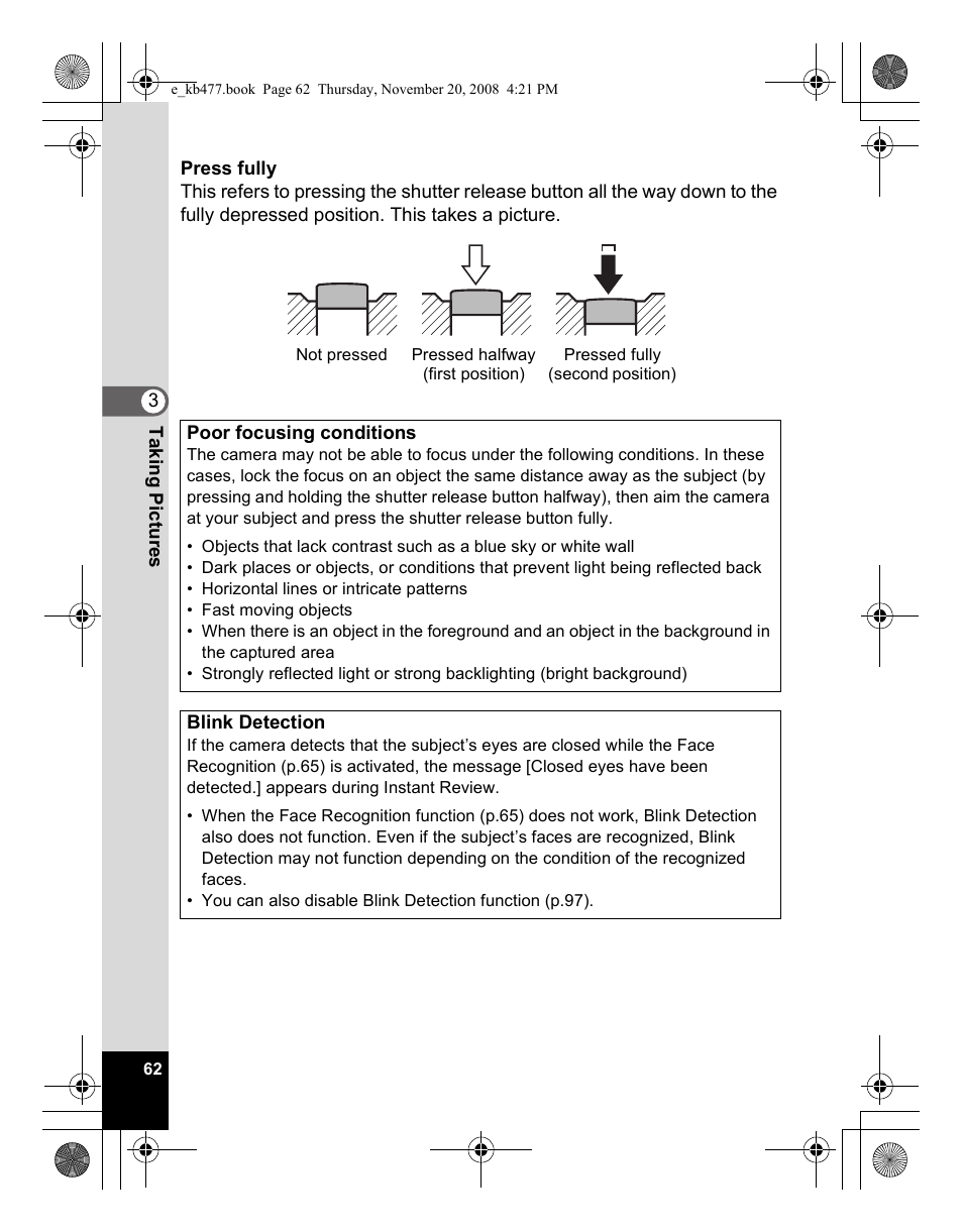 Pentax Optio E70 User Manual | Page 64 / 225