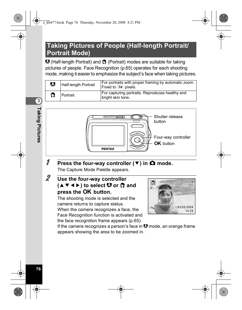 Pentax Optio E70 User Manual | Page 78 / 225