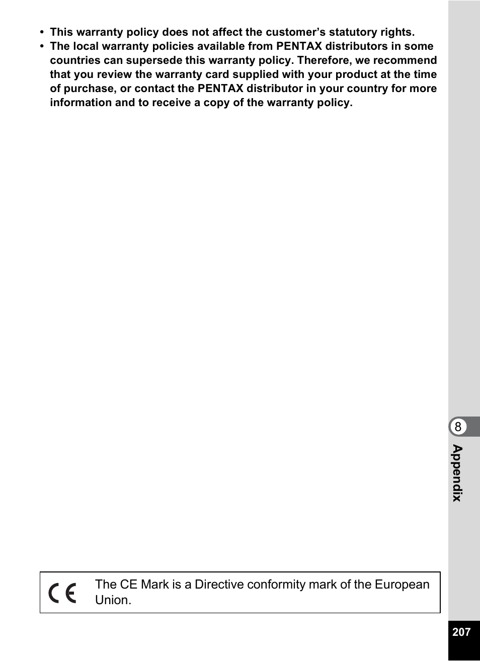 Pentax Optio S12 User Manual | Page 209 / 216
