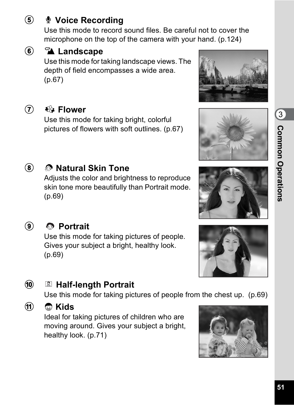 Pentax Optio S12 User Manual | Page 53 / 216