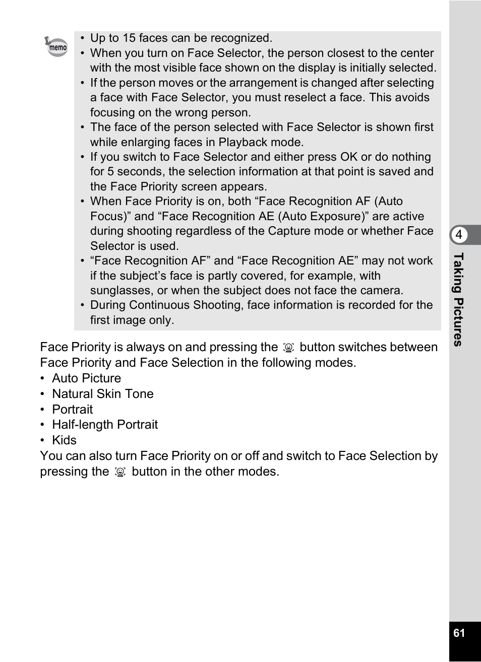 Pentax Optio S12 User Manual | Page 63 / 216