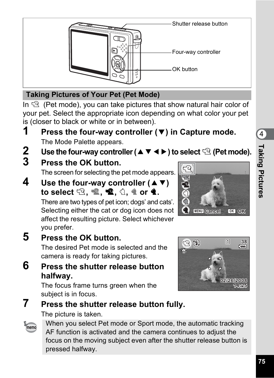T. (p.75 | Pentax Optio S12 User Manual | Page 77 / 216