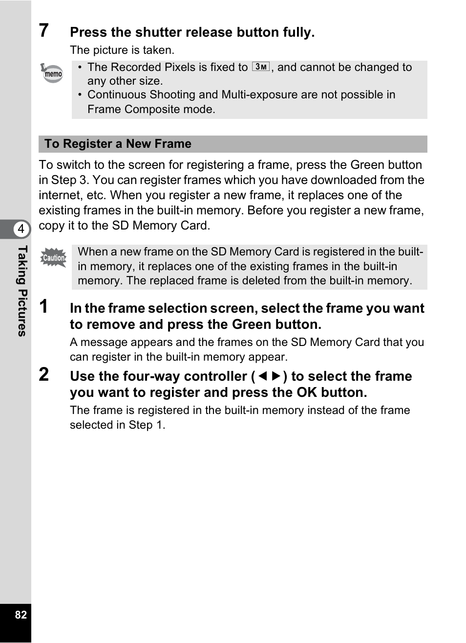 Pentax Optio S12 User Manual | Page 84 / 216