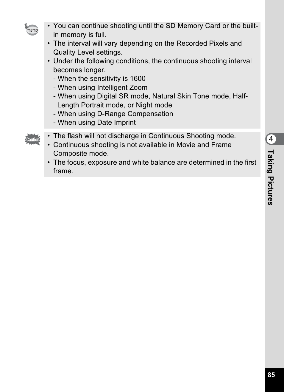 Pentax Optio S12 User Manual | Page 87 / 216