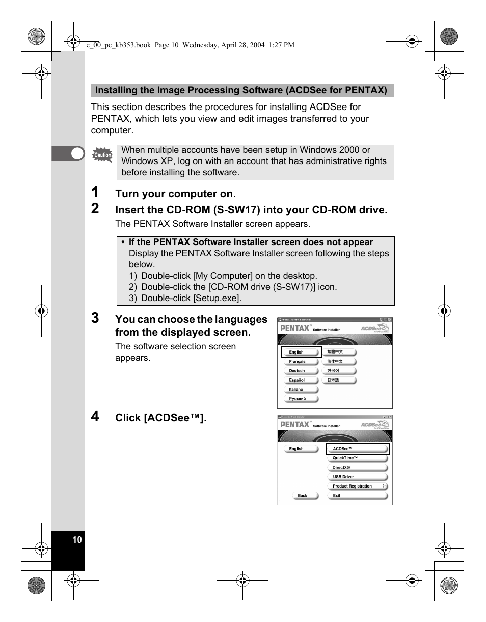 Pentax Optio MX User Manual | Page 12 / 68