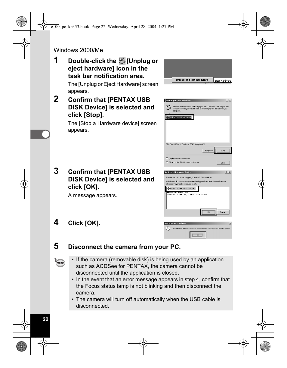 Pentax Optio MX User Manual | Page 24 / 68