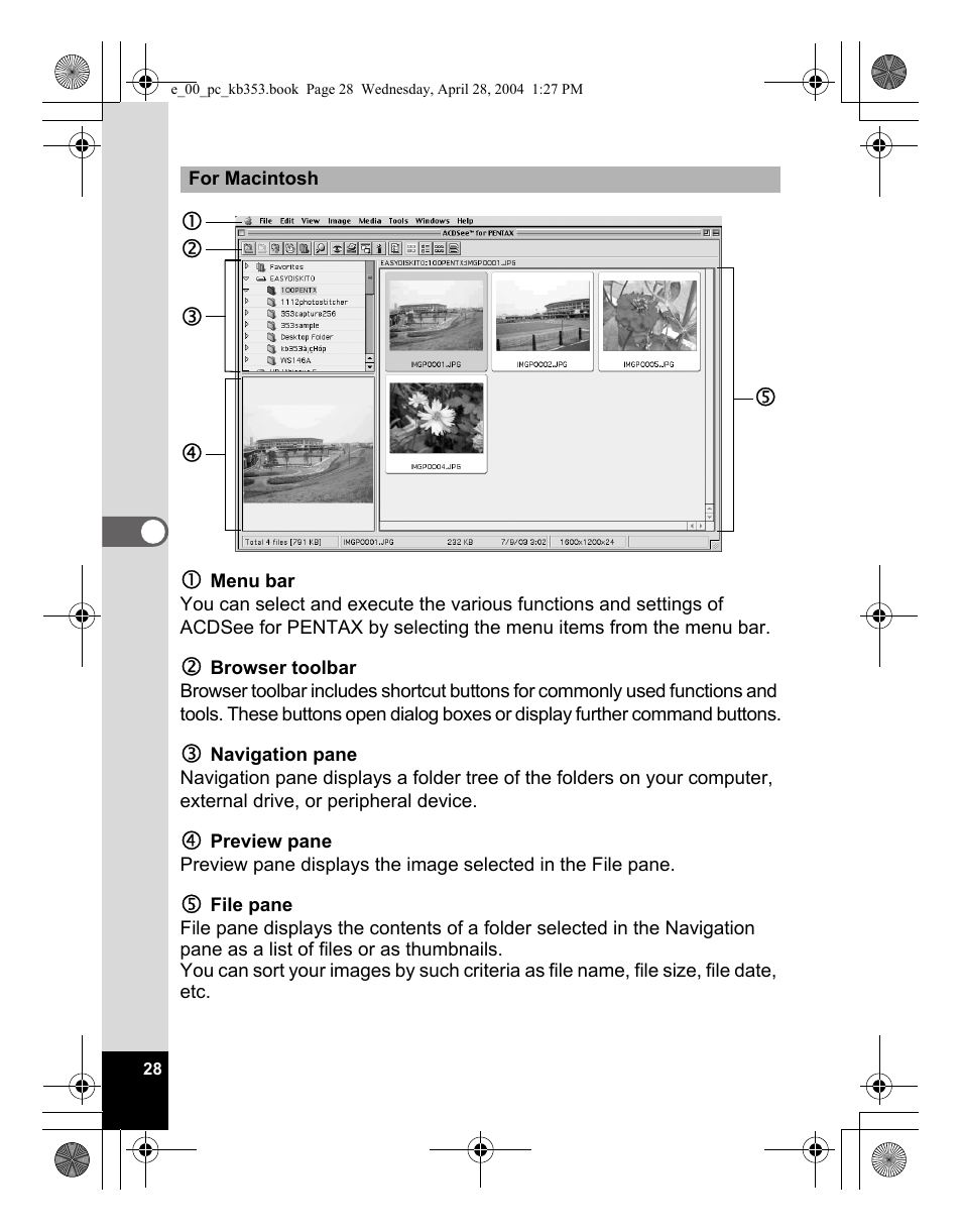 Cd e f g | Pentax Optio MX User Manual | Page 30 / 68