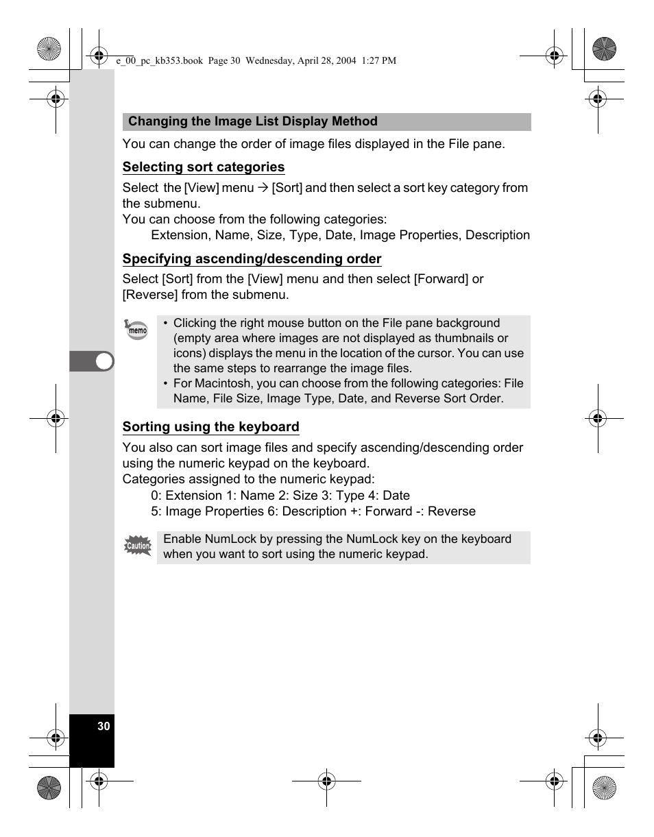 Pentax Optio MX User Manual | Page 32 / 68