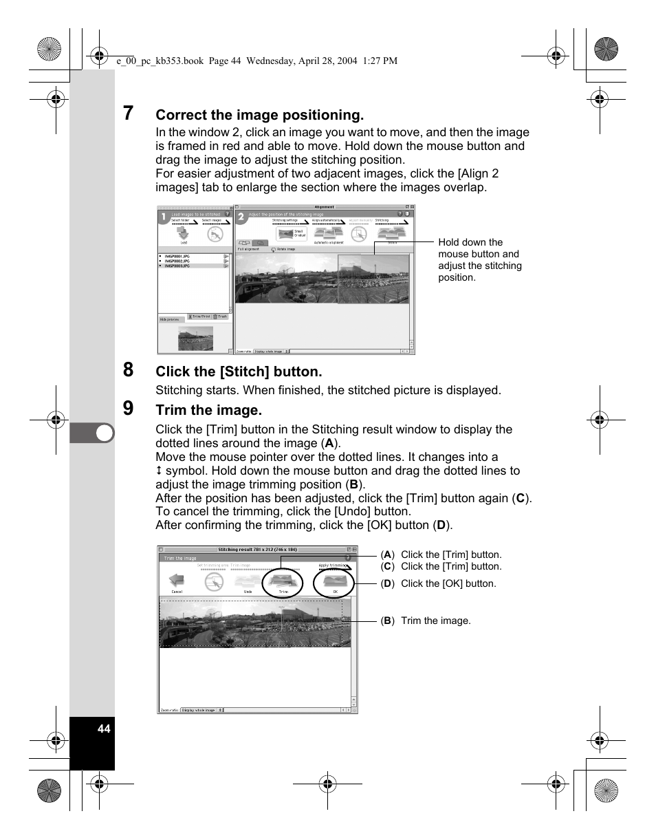 Pentax Optio MX User Manual | Page 46 / 68