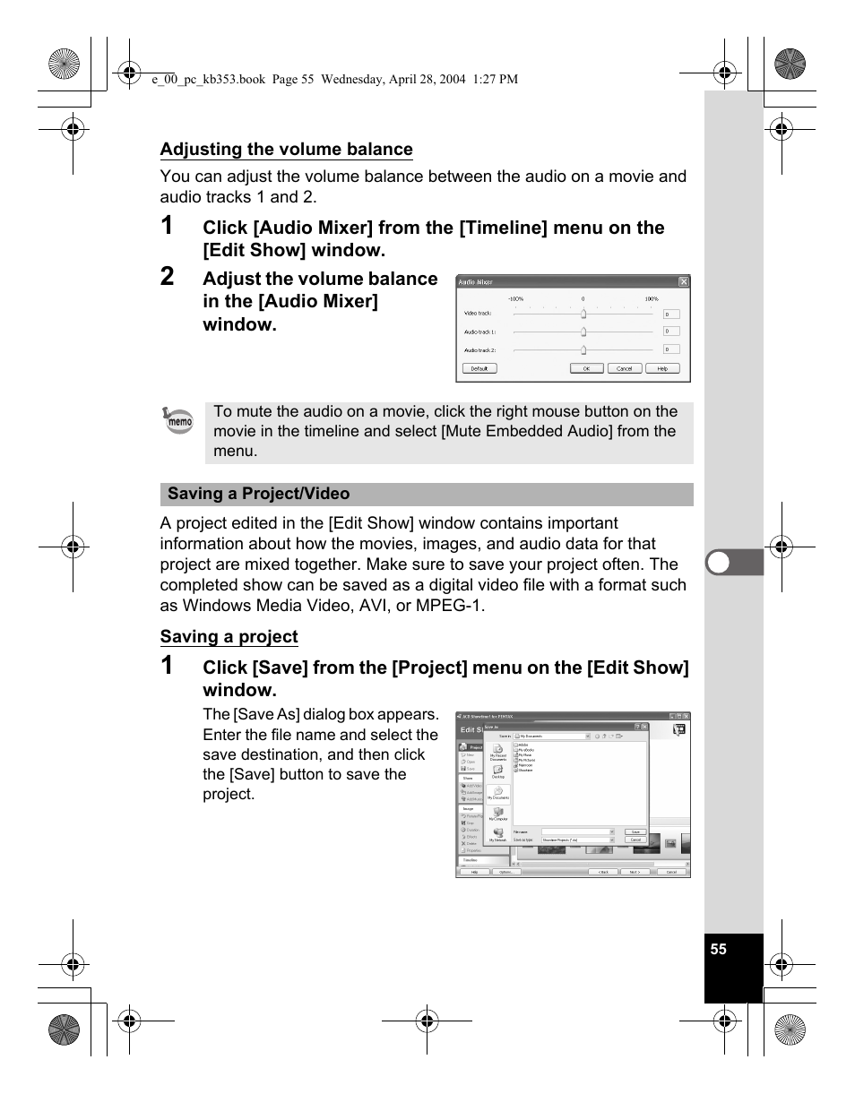 Pentax Optio MX User Manual | Page 57 / 68