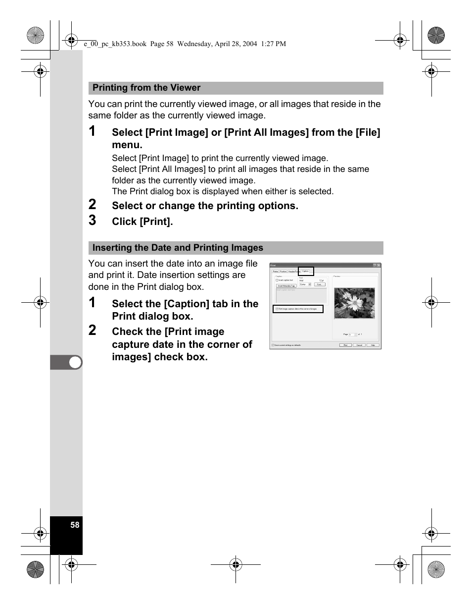 Pentax Optio MX User Manual | Page 60 / 68