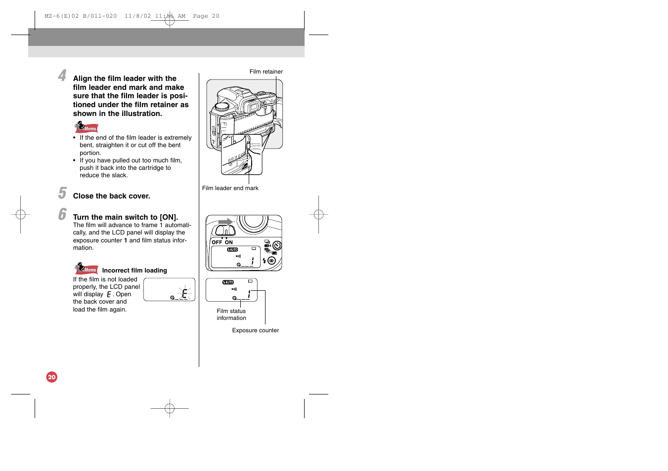 Pentax MZ-6 User Manual | Page 15 / 77