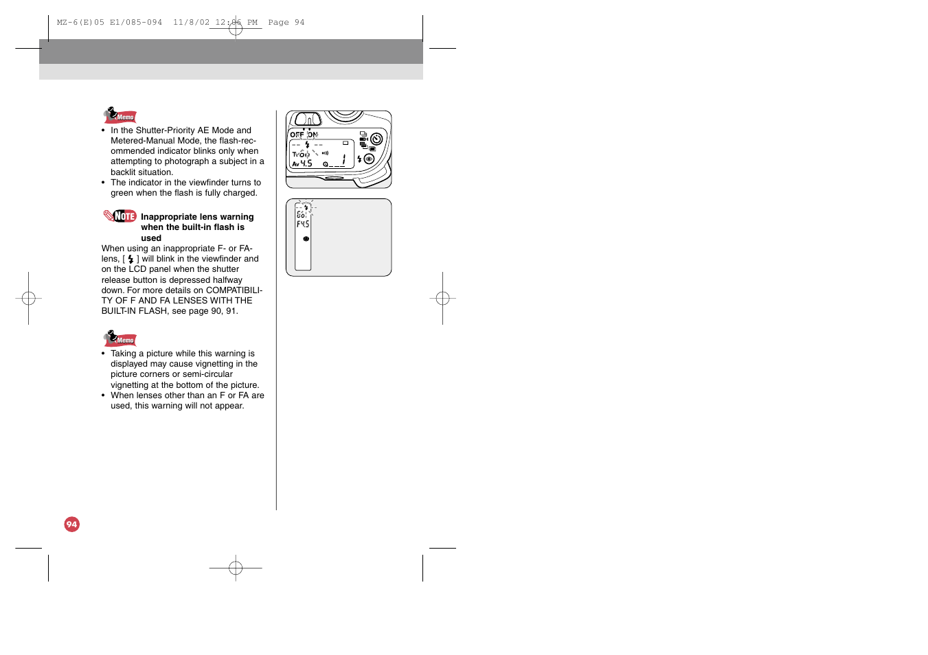 Pentax MZ-6 User Manual | Page 55 / 77